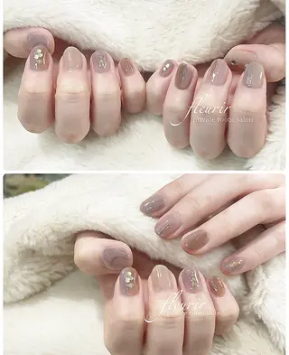 ネイル フルリール 【プライベートサロンのネイルデザイン