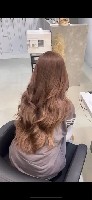 ロング KANNA🩵 /nico心斎橋のヘアスタイル