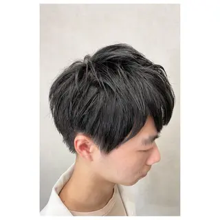 ショート カラー パーマ ヘアアレンジ メンズ キッズ TopStylist ✂︎ Azumaのヘアスタイル
