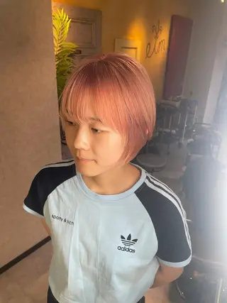 ショート 🫧透明感カラー 🫧しほのヘアスタイル