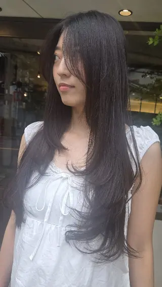 ロング 韓国好き🇰🇷 美容師MIKUのヘアスタイル