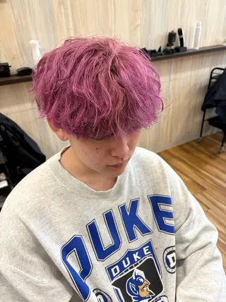 カラー メンズ 瀬戸 弘暉のヘアスタイル