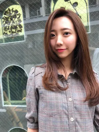 ロング Hikaru Takahashiのヘアスタイル