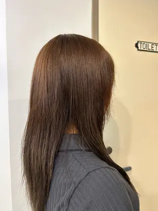 ロング カラー Kurumi☆彡 練馬バウハウスヘアのヘアスタイル