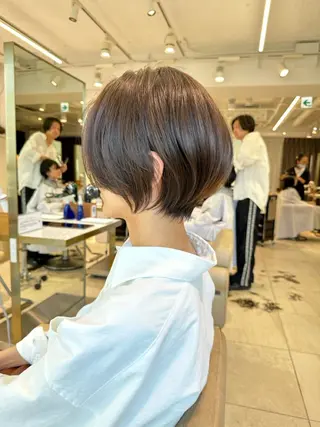 ショート 🌼アユム/レイヤー ハッシュカット🌼のヘアスタイル