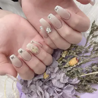 ネイル 🦋ネイルサロン ブラン🌈ゆりのネイルデザイン