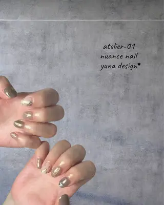 ネイル 🩵atelier- 01 優奈🩵のネイルデザイン