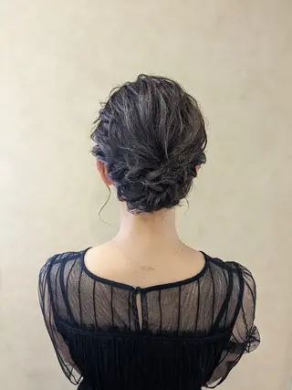 ショート ヘアアレンジ miku ヘアセット/着付けのヘアスタイル