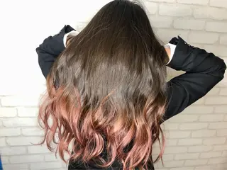 ロング カラー くせ毛多毛特化 高橋　淳のヘアスタイル