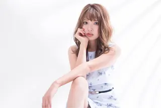 セミロング 小野 和摩のヘアスタイル