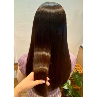 ロング カラー ヘアアレンジ 小國 綾かのヘアスタイル
