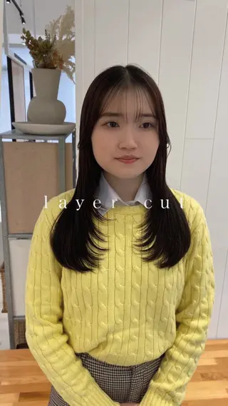 ロング カラー hair shioのヘアスタイル