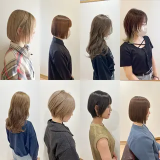 カラー 高橋 優実のヘアスタイル