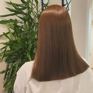 セミロング カラー パーマモデル募集中 渥美翔人のヘアスタイル