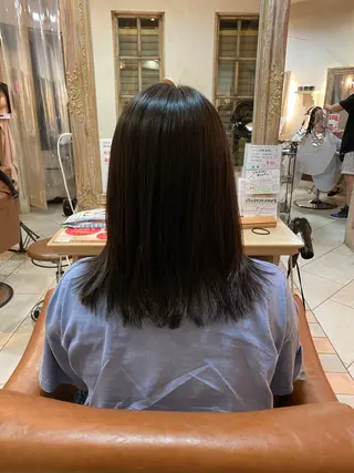 ロング 井上 日菜乃のヘアスタイル