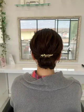 ヘアアレンジ 艶カラー/マツエク /似合わせ🤍ななえのマツエク・マツパデザイン