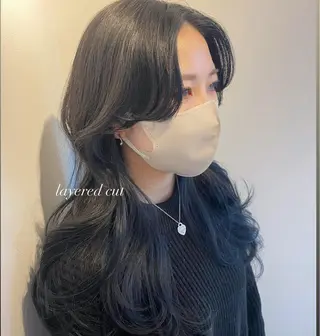 ロング カラー 和歌山韓国ヘア🌙 MOEのヘアスタイル