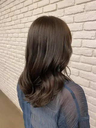 ロング カラー ✨️今だけ無料✨️ 鶴田みなみのヘアスタイル