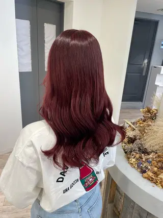 ロング ♡似合わせハイトーン ♡maiのヘアスタイル