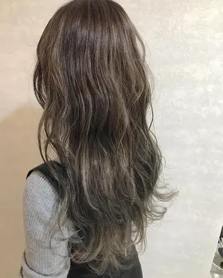 ロング カラー 🧡色落ちまで2度綺 麗なカラー🧡ヨシキのヘアスタイル