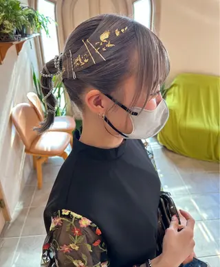 ミディアム ヘアアレンジ mayu .のヘアスタイル
