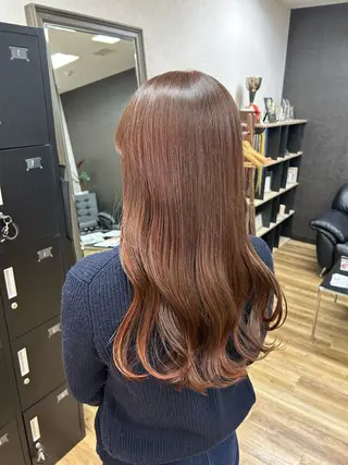 ロング カラー レイヤー/インナー カラー🦋ルイのヘアスタイル