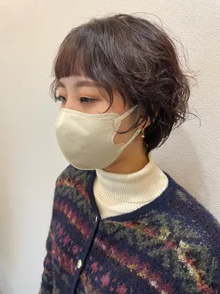 ショート カラー ボブ/髪質改善/ soiナカジママドリのヘアスタイル