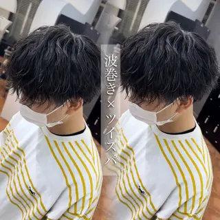 パーマ メンズ メンズ特化型美容師 ★あおいのヘアスタイル