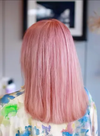 セミロング カラー 大西 カズマのヘアスタイル