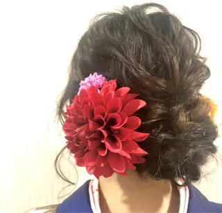 ヘアアレンジ 菊池 栄里奈のヘアスタイル