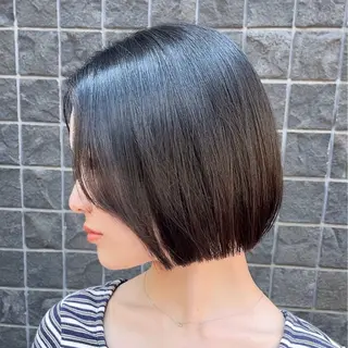 ショート GIEN Smart Salon by milbon 西宮ガーデンズ　プラス所属・吉原 星稀のヘアスタイル