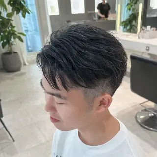 メンズ 横浜/カット/ パーマ/shuのヘアスタイル