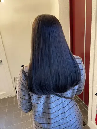 セミロング 竹下 了史のヘアスタイル