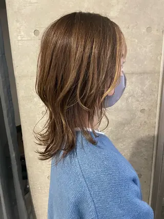 ショート カラー 表参道🌿赤み消し カラー/チナツのヘアスタイル