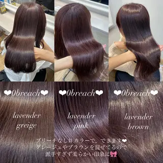 ミディアム カラー mai 🎀 / ガーリーヘア ♡のヘアスタイル
