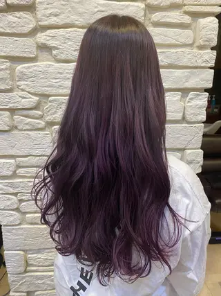 ロング カラー ヘアアレンジ 溝口 ひなこのマツエク・マツパデザイン