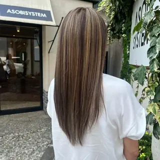 ロング mary'sメリー /ニュアンスカラーのヘアスタイル