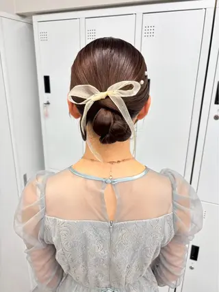 ロング ヘアアレンジ ️💛ᩚヘアセット/ エクステ/みゆ️🌻のヘアスタイル