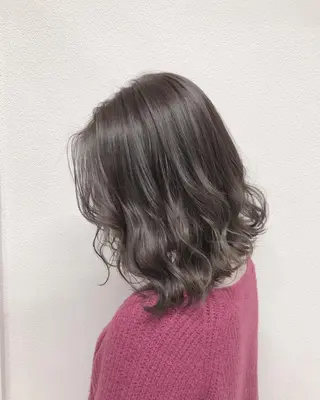 ショート カラー ヘアアレンジ GiseL天神カラー 髪質改善/ブリーチのヘアスタイル