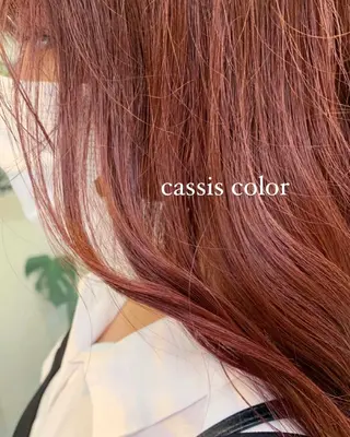 ロング やざき ちかのヘアスタイル
