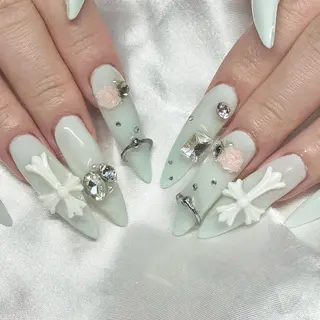ネイル Nail ヌシん家 AKANEのネイルデザイン