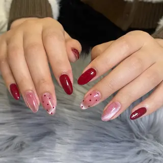 ネイル RICO Nail パーツつけ放題🌈のネイルデザイン