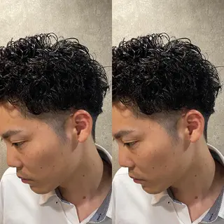 パーマ ヘアアレンジ メンズ 美髪整形✨髪質改善 ✨中村弘仁/チーフのヘアスタイル