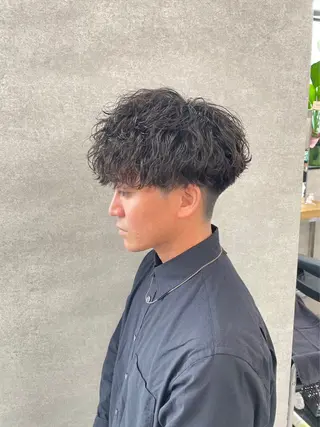 ショート パーマ メンズ ⚡️メンズ特化⚡️ RYUKIのヘアスタイル