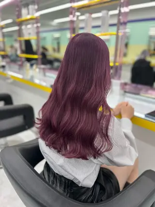 ロング カラー パーマ ヘアアレンジ メンズ 【縮毛矯正ブリーチ】 MANATO🌈のヘアスタイル