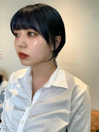 ショート カラー RISAKO レイヤーカット🎀のヘアスタイル