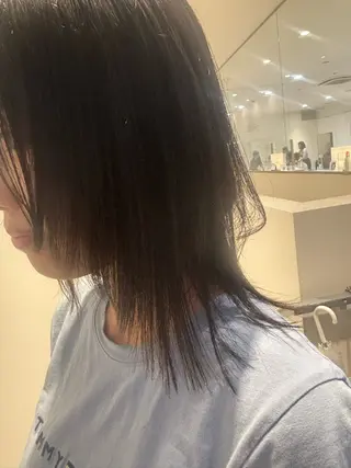 ミディアム 堀 ゆきみのヘアスタイル