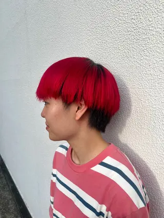 カラー preak 🖤mizuki🖤のヘアスタイル