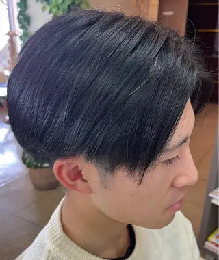 ショート メンズ 熊谷 拓海のヘアスタイル