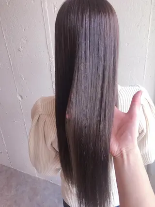 ロング カラー シノザキ/薬院/ボブ /ショート/髪質改善のヘアスタイル